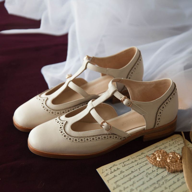 Chaussures Mary Jane Vintage Brock À Bride En T