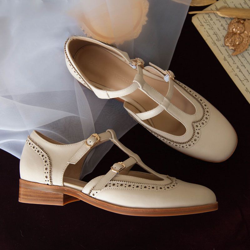 Chaussures Mary Jane Vintage Brock À Bride En T