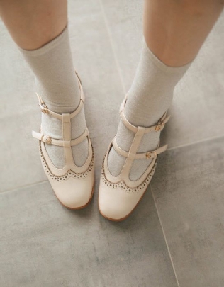 Chaussures Mary Jane Vintage Brock À Bride En T