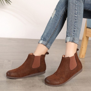 Bottes Courtes Rétro Pour Femmes | Chaussures Cadeaux