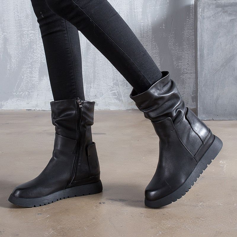 Bottes Décontractées Confortables Faites À La Main Pour Femmes | Chaussures Cadeaux