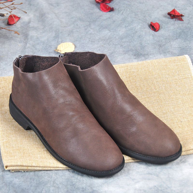 Bottes Décontractées Simples En Velours Chelsea | Chaussures Cadeaux