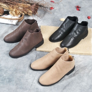 Bottes Décontractées Simples En Velours Chelsea | Chaussures Cadeaux