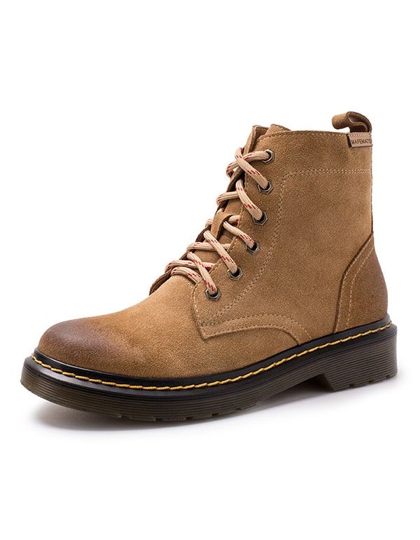 Bottes D'hiver En Daim Dr. Marten Pour Femmes