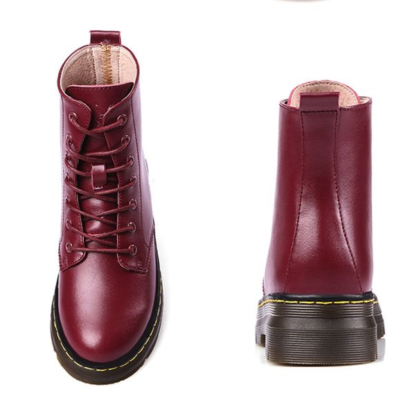 Bottes D'hiver En Velours Martin Femme| Chaussures Cadeaux