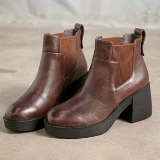 Bottes Imperméables À Plateforme Rétro | Chaussures Cadeaux