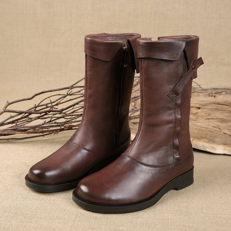 Bottes Longues À Tube Haut D'automne | Chaussures Cadeaux