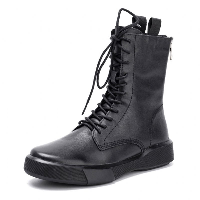 Bottes Martin Décontractées En Cuir | Chaussures Cadeaux