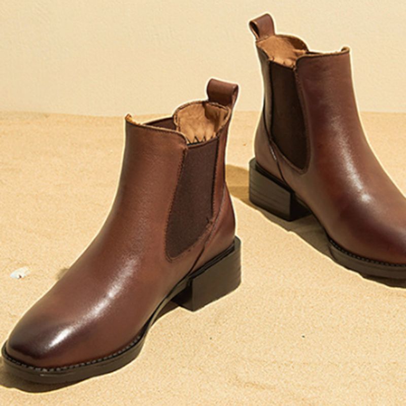 Bottes Simples À La Mode Chelsea | Chaussures Cadeaux