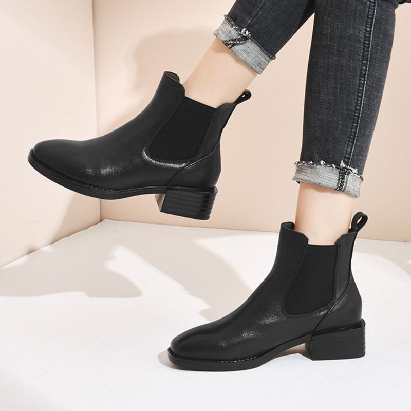 Bottes Simples À La Mode Chelsea | Chaussures Cadeaux