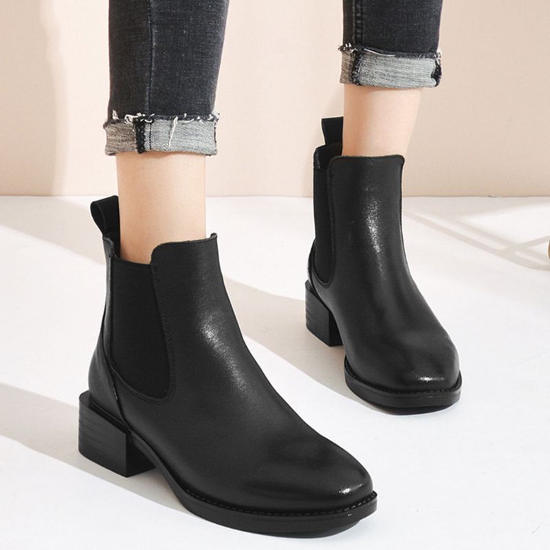 Bottes Simples À La Mode Chelsea | Chaussures Cadeaux