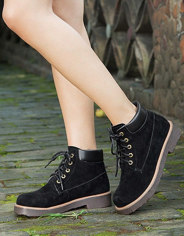 Bottes Timberland Pour Femmes En Cuir Rétro