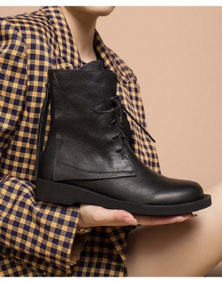 Bottines Antidérapantes À Tête Ronde Résistantes À L'usure