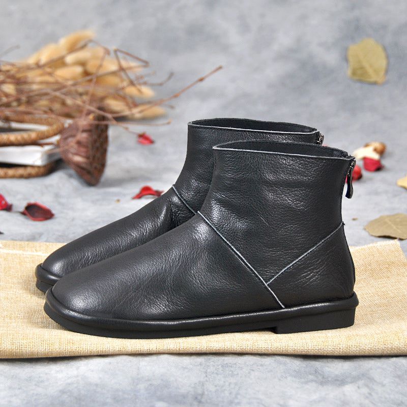 Retro Velvet Chelsea Boots-noir | Chaussures Cadeaux