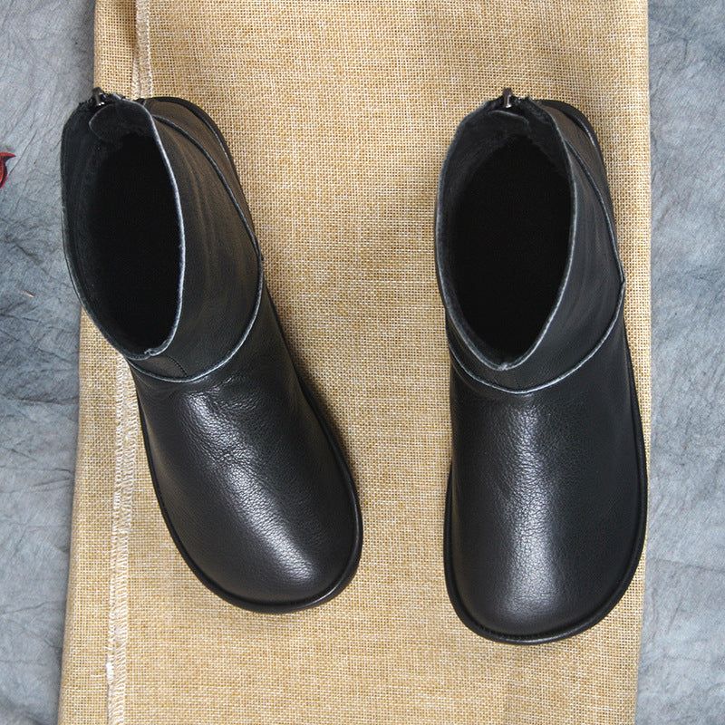 Retro Velvet Chelsea Boots-noir | Chaussures Cadeaux