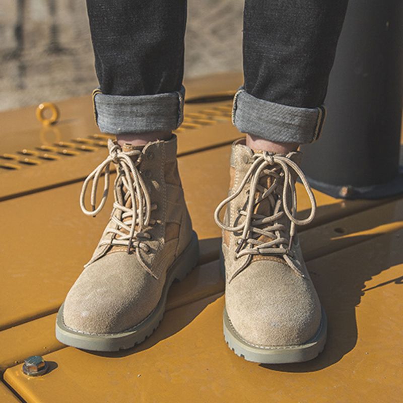 Bottes Martin Beige | Chaussures Cadeaux | 35-44