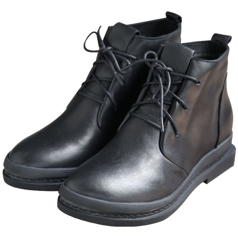 Bottes Martin En Cuir Décontractées | Chaussures Cadeaux