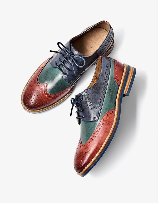 Brock British Vintage Oxford Chaussures Pour Femmes