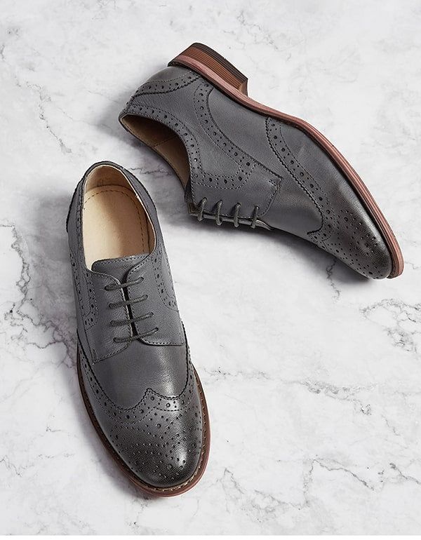 Chaussures Oxford Brock De Style Britannique Classique