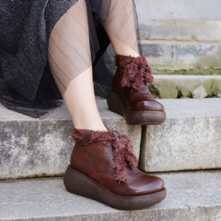 Bottes Rétro Imperméables Pour Femmes Wedge | Chaussures Cadeaux