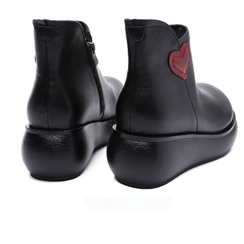 Bottes Rétro À Plateforme Imperméable Pour Femmes 34-44 | Chaussures Cadeaux