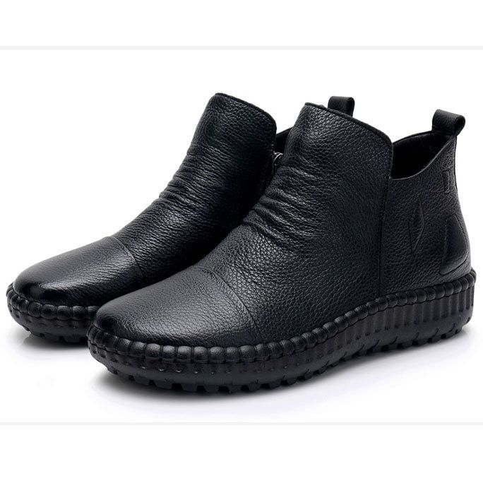 Bottes D'hiver Confortables En Velours | Chaussures Cadeaux | 35-42