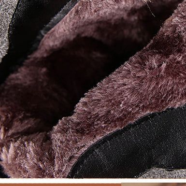 Bottes D'hiver Ethniques Faites À La Main Rétro En Peluche Douce Pour Femmes | Chaussures Cadeaux 35-42