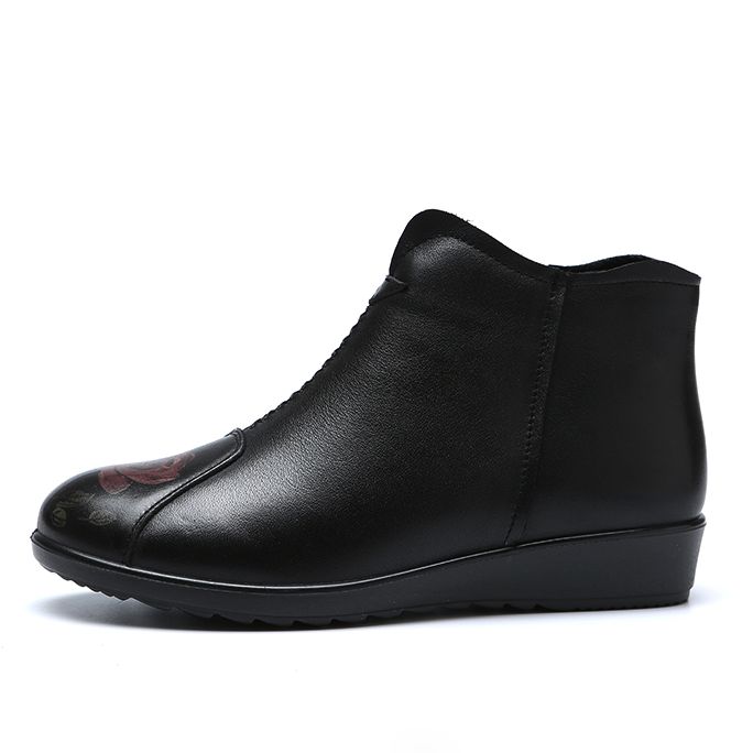 Bottes D'hiver En Velours Chaud | Chaussures Cadeaux 35-43