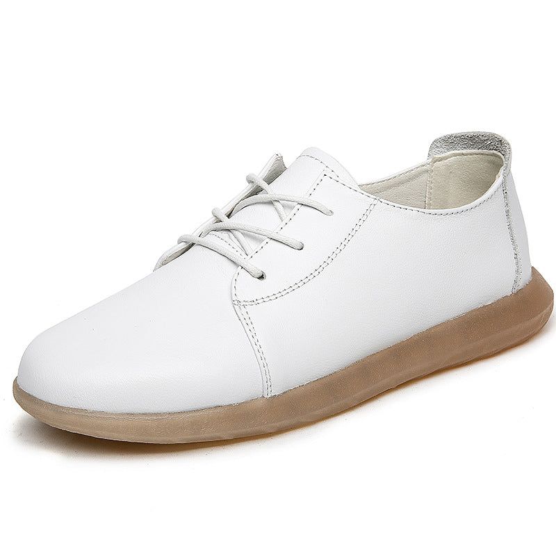 Chaussures Décontractées Simples À Lacets Pour Femmes 35-41