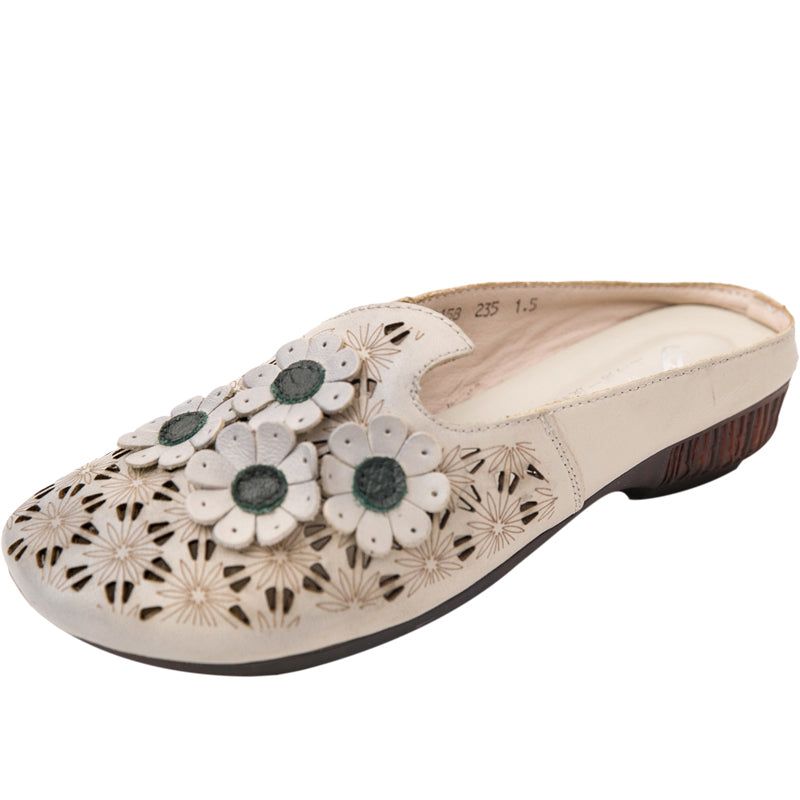 Summer Vintage Flowers Pantoufles Confortables 35-41