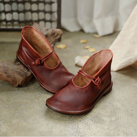 Buckle Ethnic Confortable Women Flats | Chaussures Cadeaux