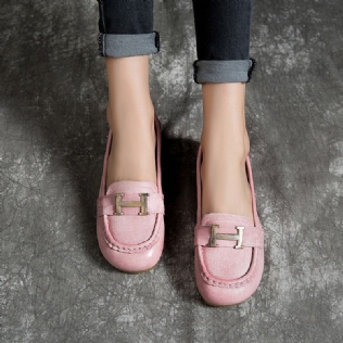 Cadeau Chaussures Printemps Eté Flat Handmade Women Flats\/rose