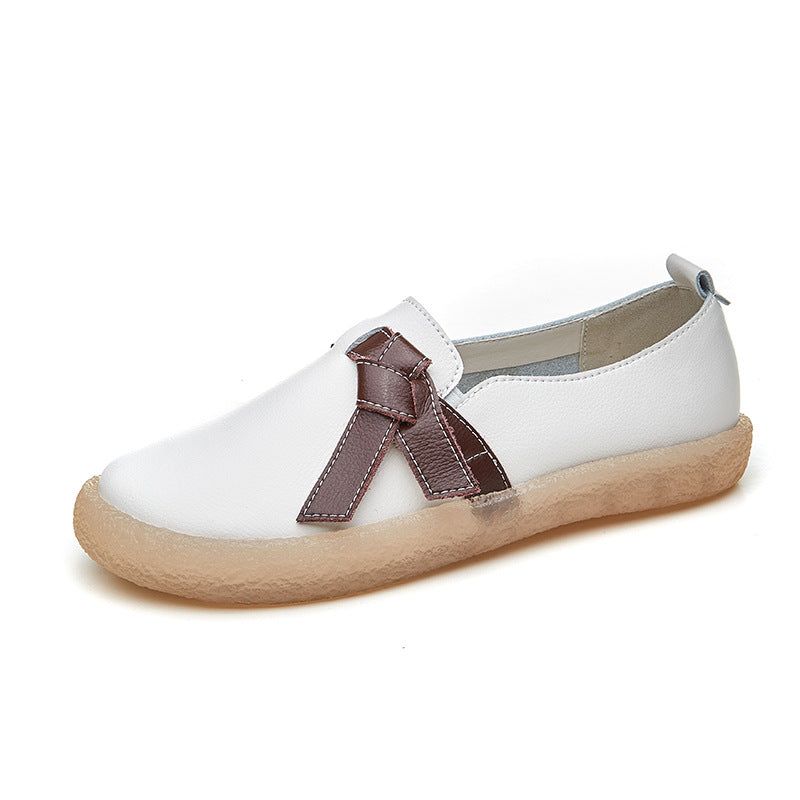 Chaussures Plates Décontractées Et Confortables Pour Femme Blanc 35-41 | Chaussures Cadeaux