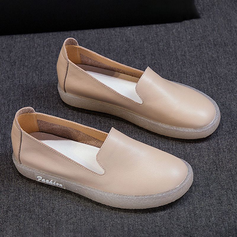 Chaussures Plates Décontractées Pour Femmes - Blanc | 35-41