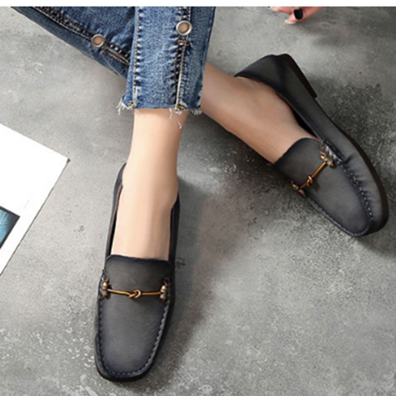 Mocassins Plats Simples Et Confortables