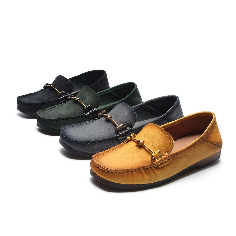 Mocassins Plats Simples Et Confortables