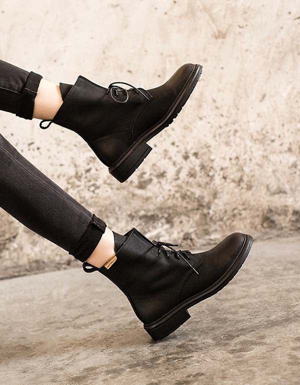 Bottes De Martre De Style Britannique Automne-hiver Pour Femmes