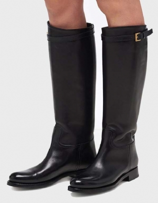 Bottines Hautes Pour Femmes À La Mode De Grande Taille 41-45