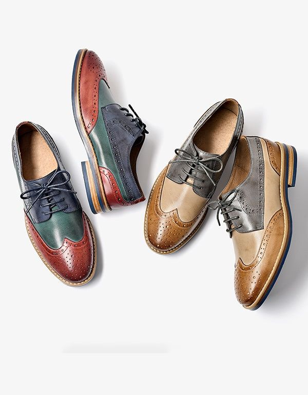 Brock British Vintage Oxford Chaussures Pour Femmes