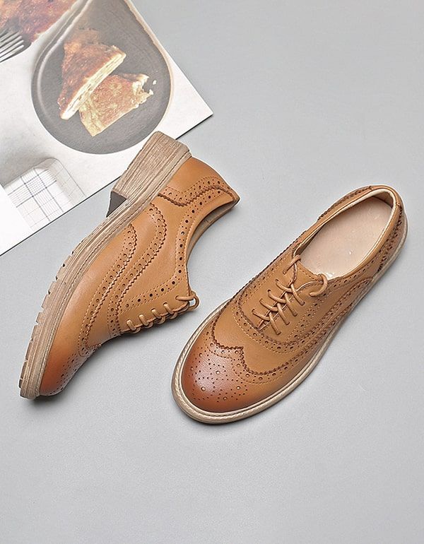 Chaussures Oxford De Style Britannique Brock Pour Femmes