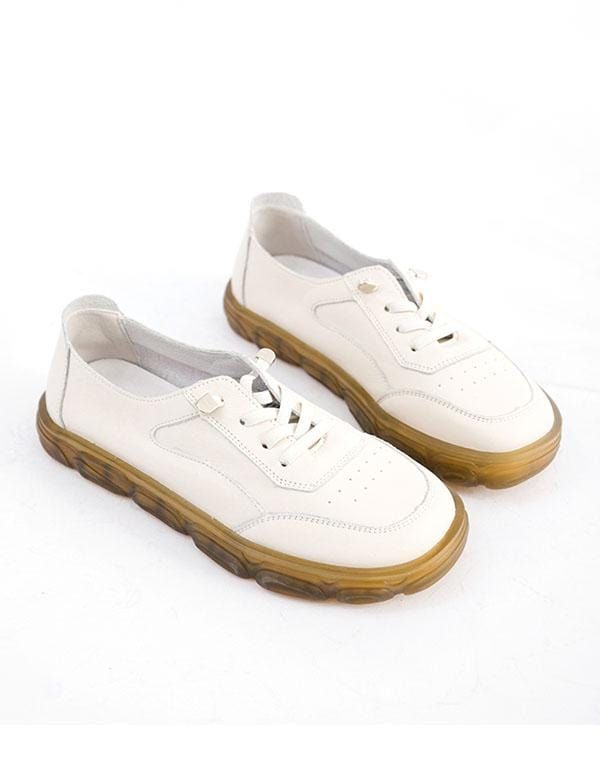 Chaussures Casual Femme Printemps Blanc