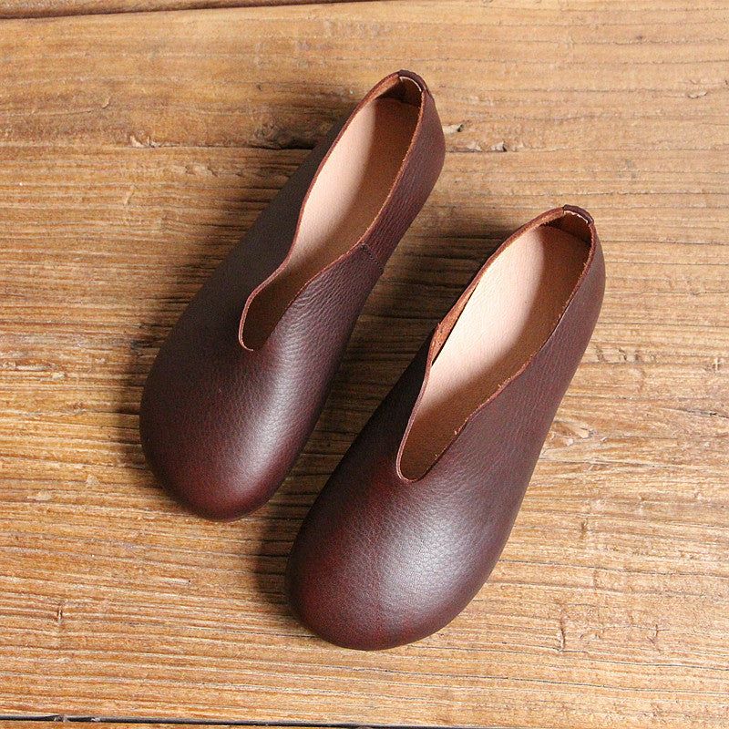 Spring Retro Confortable Flats Femme 35-41 | Chaussures Cadeaux