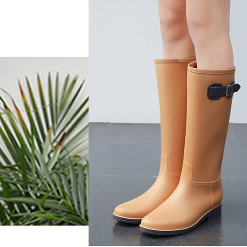 Bottes De Pluie Imperméables À Hauteur Du Genou Pour Femmes