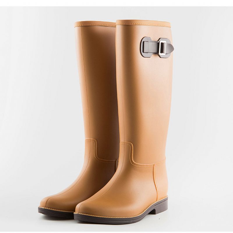 Bottes De Pluie Imperméables À Hauteur Du Genou Pour Femmes