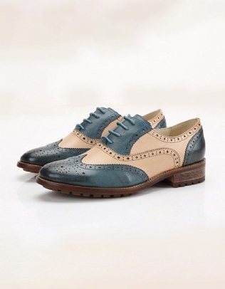 Chaussures Oxford Brock Pour Femmes De Style Britannique