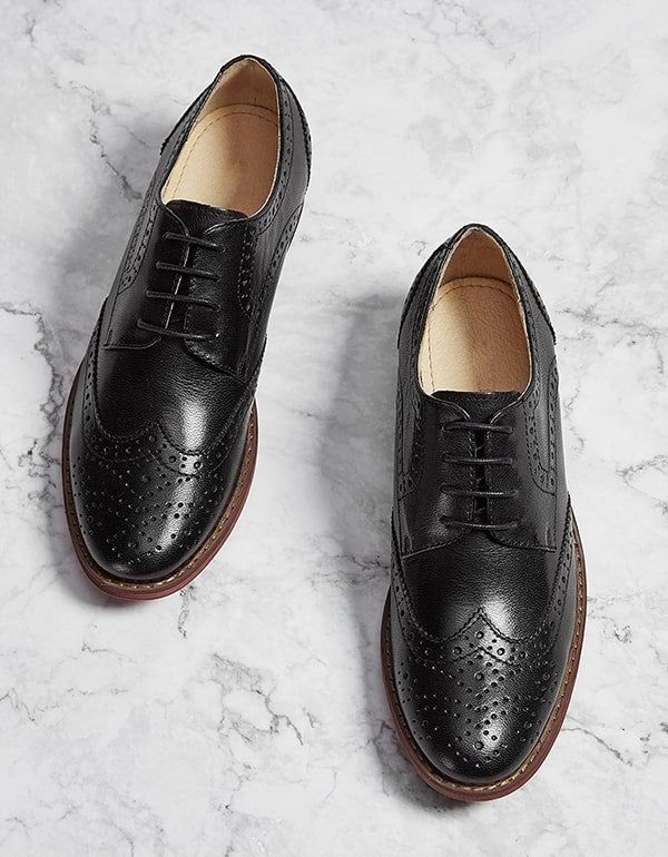 Chaussures Oxford Brock De Style Britannique Classique