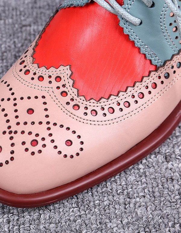 Claquettes New Vintage Oxfords Pour Femmes