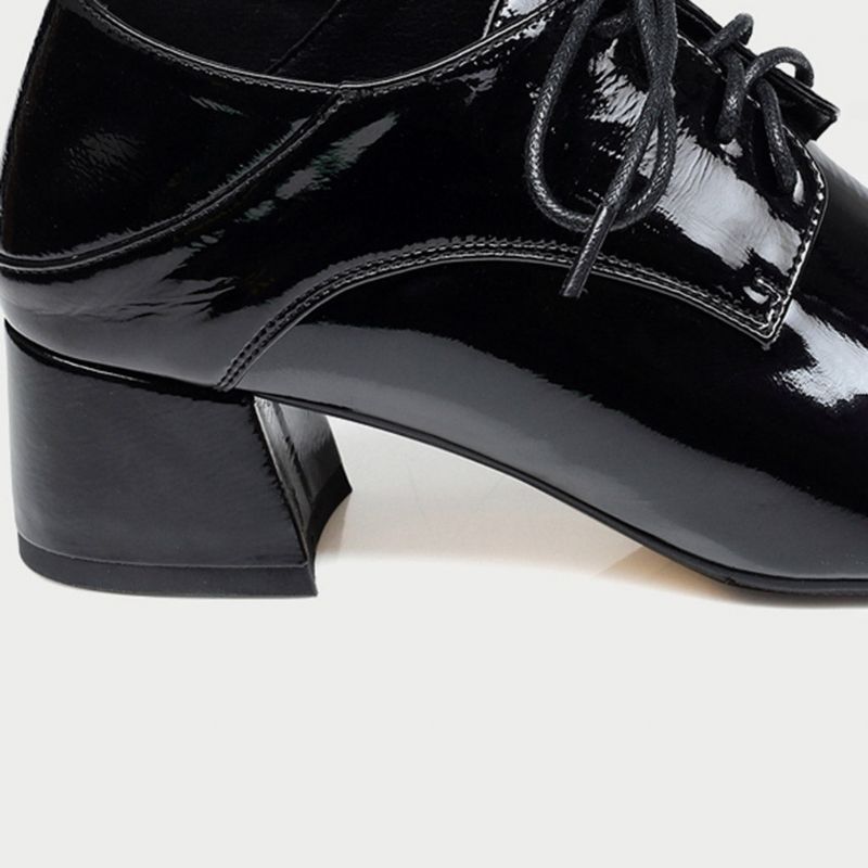 Spring Fashion Chunky Heel Pointed Women Work Shoes