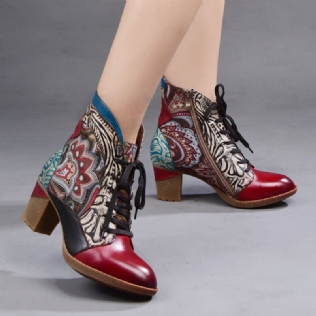 Automne Hiver Bohemian Ethnic Style Fashion Boots 36-42