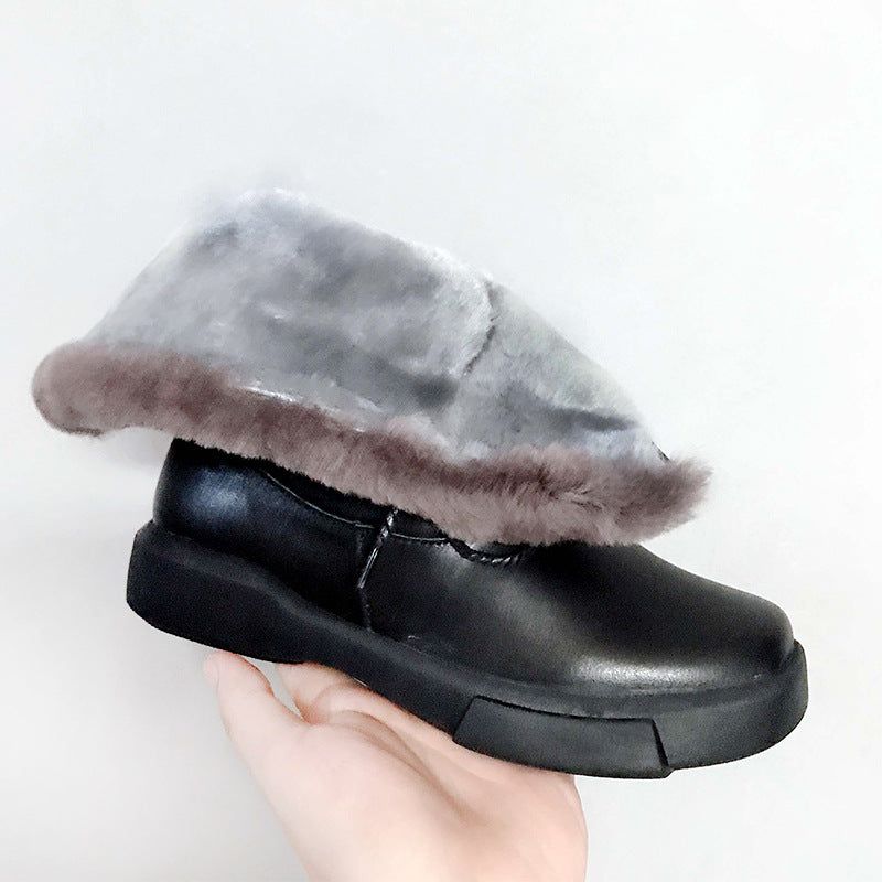 Bottes D'hiver Rétro En Laine Douce Et Confortable | Chaussures Cadeaux